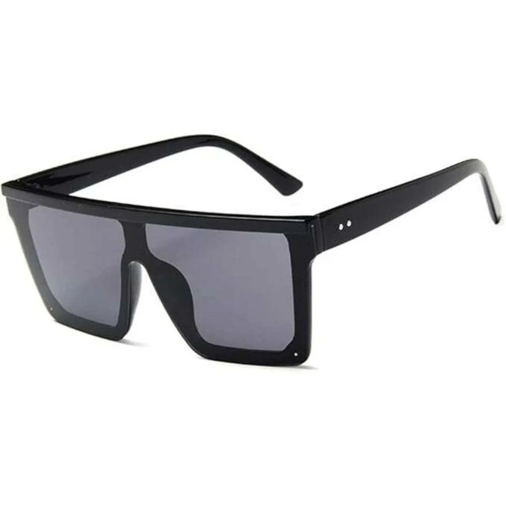Sunglasses Fashion‎ Square Frame Oversized Sun Glasses Sreet Wear Trendy Lentes